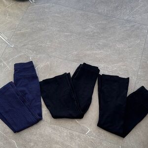 Spanx Set of 3 Wide Leg Trousers